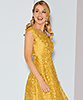 Kleid Paris kurz in Gold by Alie Street