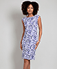 Pippa Shift Dress Indigo Ink Blue by Alie Street Pippa Shift Dress Indigo Ink Blue by Alie Street