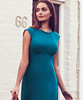 Pippa Shift Day Dress (Kingfisher) by Alie Street Pippa Shift Day Dress (Kingfisher) by Alie Street