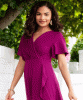 Waterfall Dress (Plum Wine) by Alie Street Waterfall Dress (Plum Wine) by Alie Street
