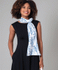 Azra Woven Scarf (Blue and White Floral) by Alie Street Azra Woven Scarf (Blue and White Floral) by Alie Street