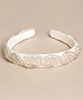 Headband Sparkle Twist Crystal Silver by Alie Street Headband Sparkle Twist Crystal Silver by Alie Street