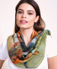 Amara Silk Wool Scarf (Paradise Bloom) by Alie Street Amara Silk Wool Scarf (Paradise Bloom) by Alie Street