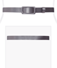 Satin Belt (Pewter) by Alie Street Satin Belt (Pewter) by Alie Street