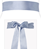 Smooth Satin Sash Blue Haze by Alie Street Smooth Satin Sash Blue Haze by Alie Street