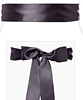 Smooth Satin Sash Long Graphite by Alie Street Smooth Satin Sash Long Graphite by Alie Street