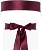Smooth Satin Sash Mulberry by Alie Street Smooth Satin Sash Mulberry by Alie Street