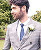 Wedding Tie (Midnight Blue) by Alie Street Wedding Tie (Midnight Blue) by Alie Street