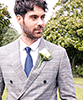 Wedding Tie (Midnight Blue) by Alie Street Wedding Tie (Midnight Blue) by Alie Street