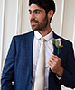 Wedding Tie (Oyster) by Alie Street Wedding Tie (Oyster) by Alie Street